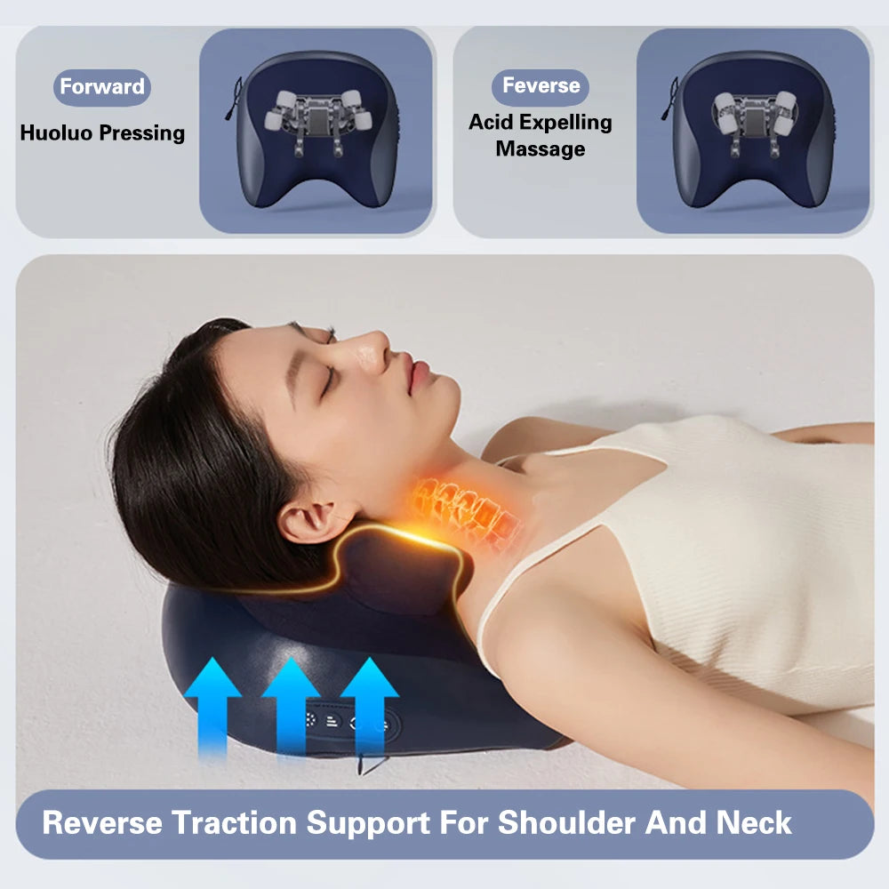 6D Electric Neck Massager Pillow